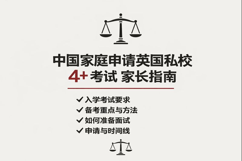 英国私校 4+测试：真正的选拔逻辑、常见误区与适合判断