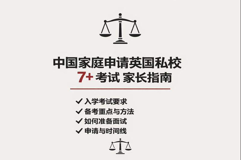 英国私校 7+ 入学：真实选拔逻辑与中国家庭准备指南