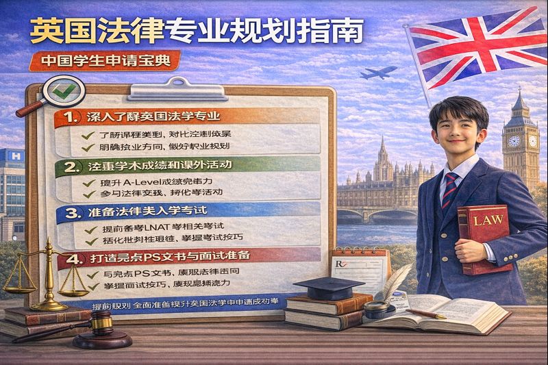 英国法律专业规划指南