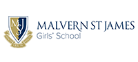 马尔文圣詹姆斯女子学校 Logo
